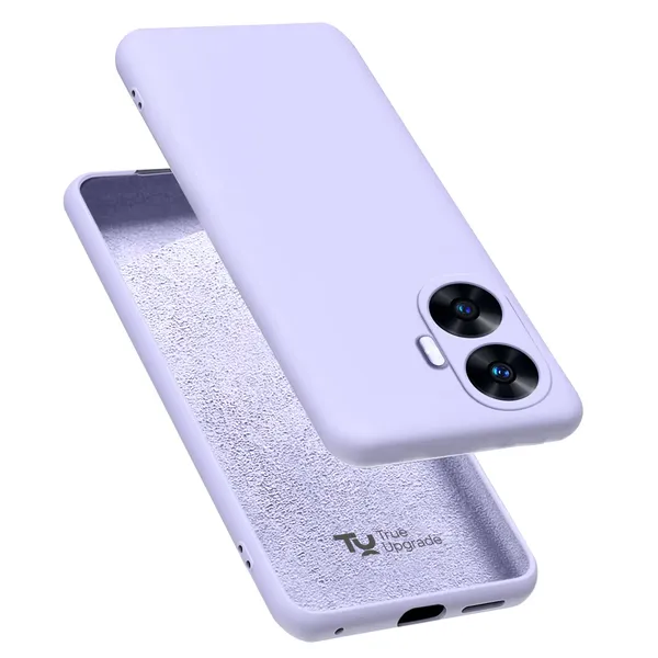 Realme_C55_|_Realme_Narzo_N55_Purple_Silicone_Protective_Back_Case_Cover