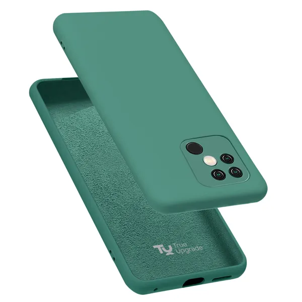 Mi_Redmi_10_|_Redmi_10_Power_Green_Silicone_Protective_Back_Case_Cover
