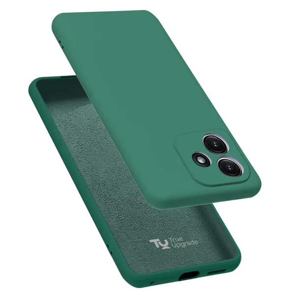 TRUEUPGRADE_Compatible_with_Mi_Redmi_13_5G_Back_Cover_Case,_Liquid_Silicone_Cover,_Full_Body_Protective_Cover,_Shockproof,_Slim_Phone_Cover,_Anti-Scratch_Soft_Microfiber_Lining_-_Green