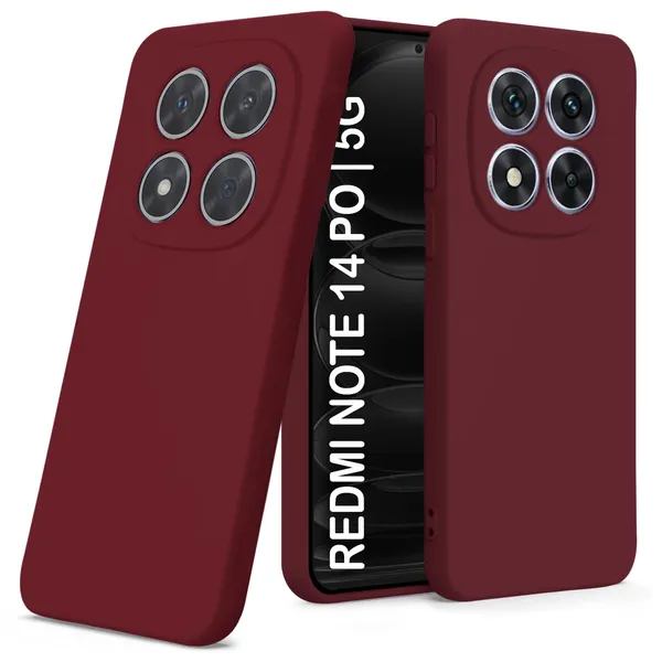 Mi_Redmi_Note_14_Pro_|_14_Pro_Plus_5G_|_Poco_X7_5G_Wine_Silicone_Protective_Back_Case_Cover