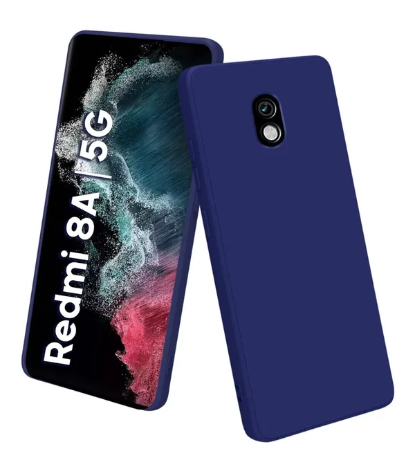 Xiaomi_Redmi_8A_Blue_Polycarbonate_&_Thermoplastic_Polyurethane_Protective_Back_Case_Cover