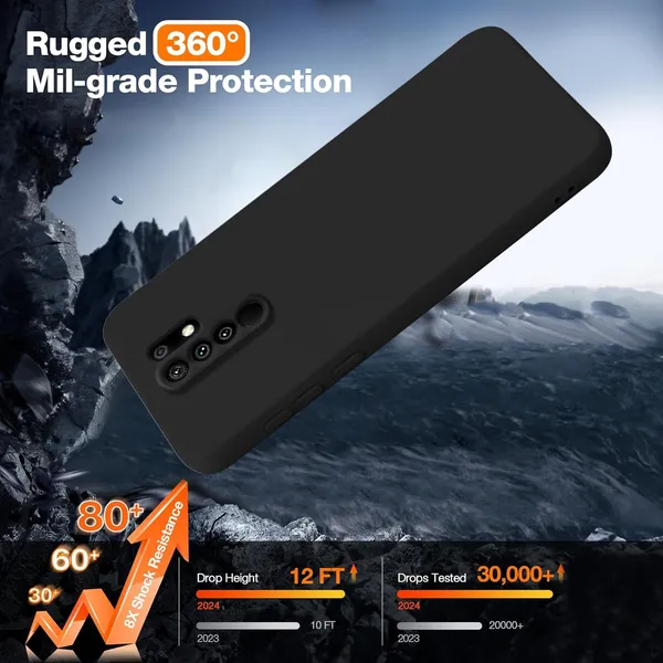 TRUEUPGRADE_Liquid_Silicone_Designed_Back_Case_Cover_for_Mi_Redmi_9_Prime/Poco_M2_|_Microfiber_Inside,_Full_Protection_|_Bumper_Back_Cover_Case_for_Mi_Redmi_9_Prime/Poco_M2_Black