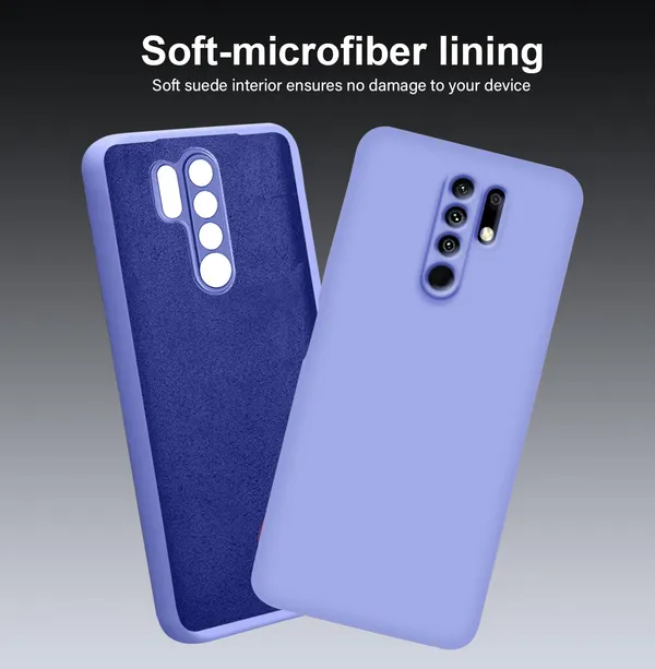 TRUEUPGRADE_Liquid_Silicone_Designed_Back_Case_Cover_for_Mi_Redmi_9_Prime/Poco_M2_|_Microfiber_Inside,_Full_Protection_|_Bumper_Back_Cover_Case_for_Mi_Redmi_9_Prime/Poco_M2_Purple