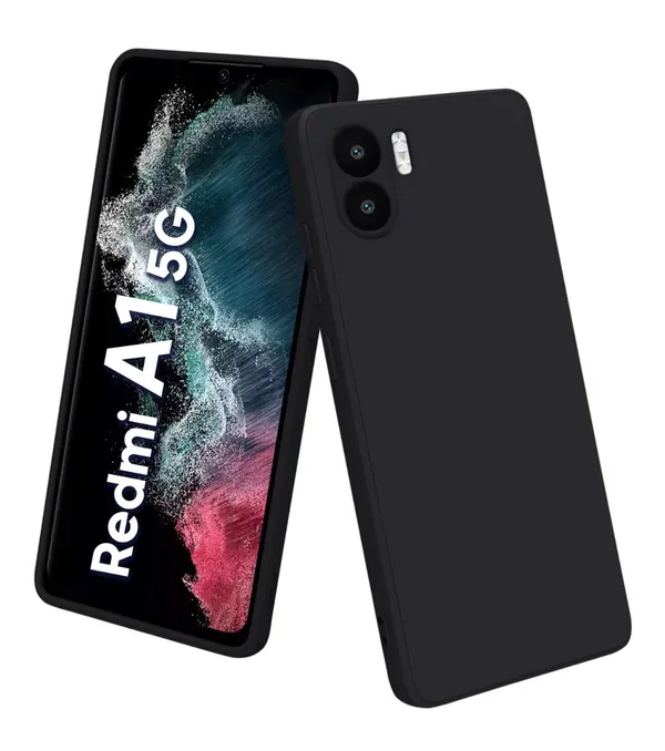 Mi_Redmi_A1_Black_Polycarbonate_&_Thermoplastic_Polyurethane_Protective_Back_Case_Cover