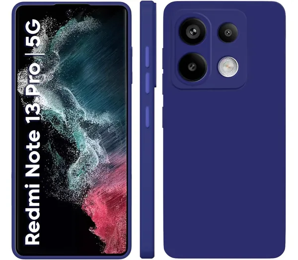TRUEUPGRADE_Liquid_Silicone_Designed_Back_Case_Cover_for_Mi_Redmi_Note_13_Pro_5G_|_Microfiber_Inside_|_Bumper_Back_Cover_Case_for_Mi_Redmi_Note_13_Pro_5G_-_Blue