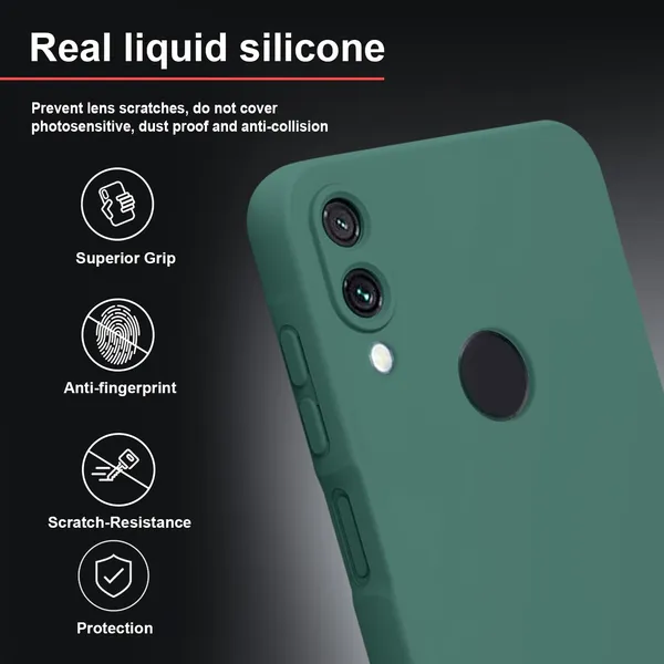 TRUEUPGRADE_Liquid_Silicone_Designed_Back_Case_Cover_for_Mi_Redmi_Note_7_/_Note_7_Pro/Note_7S|_Microfiber_Inside,_Full_Protection_|_Bumper_Back_Cover_Case_for_Mi_Redmi_Note_7_/_Note_7_Pro_Green