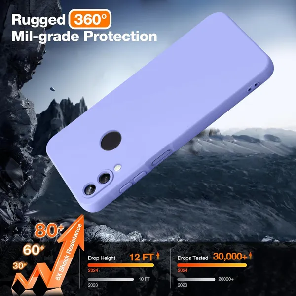 TRUEUPGRADE_Liquid_Silicone_Designed_Back_Case_Cover_for_Mi_Redmi_Note_7_/_Note_7_Pro/Note_7S|_Microfiber_Inside,_Full_Protection_|_Bumper_Back_Cover_Case_for_Mi_Redmi_Note_7_/_Note_7_Pro_Purple