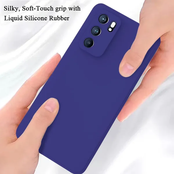 TRUEUPGRADE_Silicone_Case_Cover_for_Oppo_Reno_6_5G|_Back_Cover_Case_Silicone_Soft_Thin_Slim_Smooth_Flexible_Phone_Cover_for_Oppo_Reno_6_5G_(Blue)