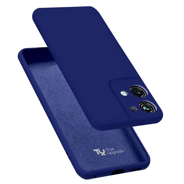 TRUEUPGRADE_Silicone_Back_Case_Cover_Compatible_with_Oppo_Reno_8_Pro_5G_Case_Cover_|Raised_Lip_Protection_Back_Case_Cover_for_Oppo_Reno_8_Pro_5G_-_Blue