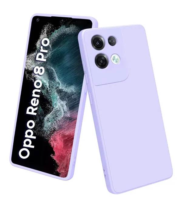 TRUEUPGRADE_Silicone_Back_Case_Cover_Compatible_with_Oppo_Reno_8_Pro_5G_Case_Cover_|Raised_Lip_Protection_Back_Case_Cover_for_Oppo_Reno_8_Pro_5G_-_Purple