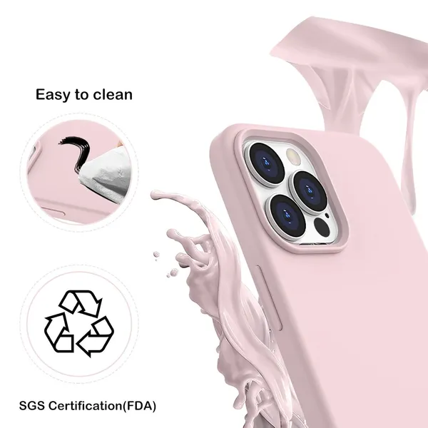 TRUEUPGRADE_Liquid_Silicone_Case_Compatible_with_iPhone_12_Pro_Max_6.7",Slim_Liquid_Silicone_Full_Covered_Soft_Gel_Rubber_Case_Cover_for_iPhone_12_Pro_Max(2020)_6.7_inch-_Pink