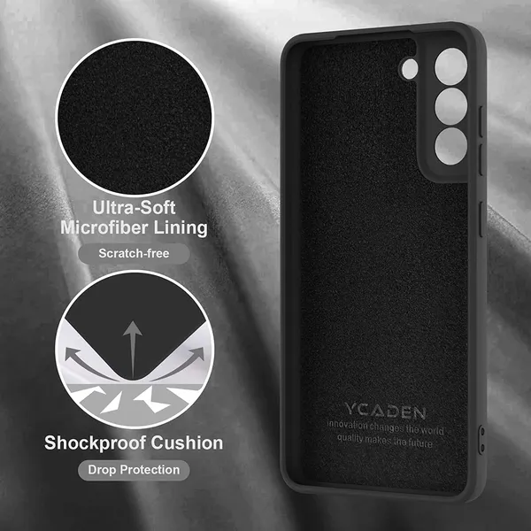 TRUEUPGRADE_Liquid_Silicone_Back_Case_Cover_Compatible_for_Samsung_Galaxy_S21_FE_5G_|_Microfiber_Inside_|_360_Degree_Protection_Back_Cover_Case_for_Samsung_Galaxy_S21_FE_5G_-_Black