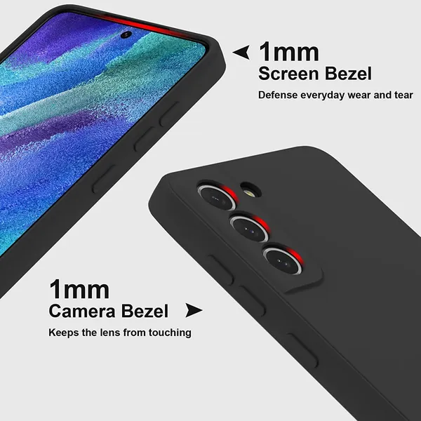 TRUEUPGRADE_Liquid_Silicone_Back_Case_Cover_Compatible_for_Samsung_Galaxy_S21_FE_5G_|_Microfiber_Inside_|_360_Degree_Protection_Back_Cover_Case_for_Samsung_Galaxy_S21_FE_5G_-_Black