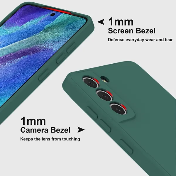 TRUEUPGRADE_Liquid_Silicone_Back_Case_Cover_Compatible_for_Samsung_Galaxy_S21_FE_5G_|_Microfiber_Inside_|_360_Degree_Protection_Back_Cover_Case_for_Samsung_Galaxy_S21_FE_5G_-_Green