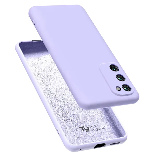 TRUEUPGRADE_Silicone_Back_Case_Cover_Compatible_with_Samsung_Galaxy_S20_FE_5G_Case_Cover_|Raised_Lip_Protection_Back_Case_Cover_for_Samsung_Galaxy_S20_FE_5G_-_Purple