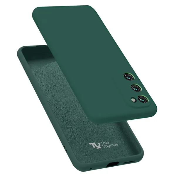 TRUEUPGRADE_Liquid_Silicone_Samsung_Galaxy_S20_FE_5G_Case_Cover_|_Microfiber_Inside_|_360_Degree_Protection_Back_Case_Cover_for_Samsung_Galaxy_S20_FE_5G_(Green)