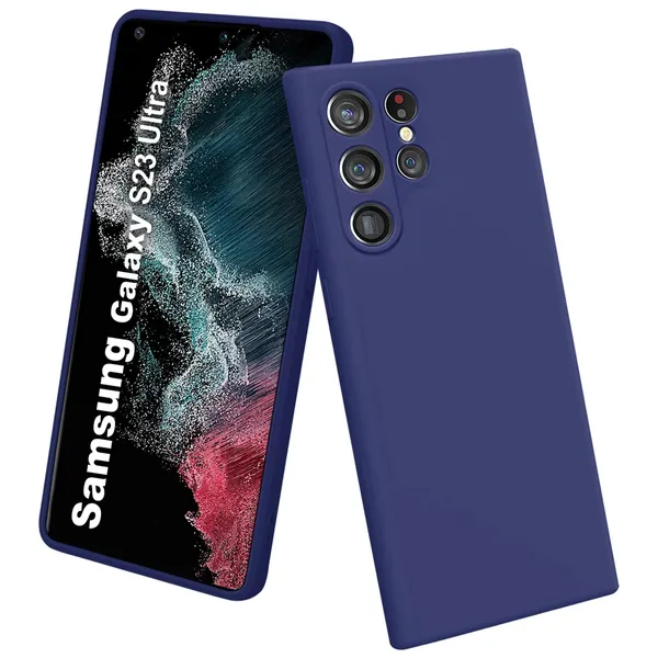 Samsung_Galaxy_S23_Ultra_5G_Blue_Silicone_Protective_Back_Case_Cover