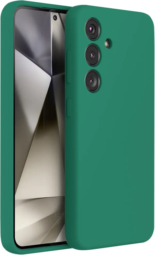 TRUEUPGRADE_Liquid_Silicone_Designed_Back_Case_Cover_for_Samsung_Galaxy_S24_5G_|_Microfiber_Inside_|_Bumper_Back_Cover_Case_for_Samsung_Galaxy_S24_5G_-_Green