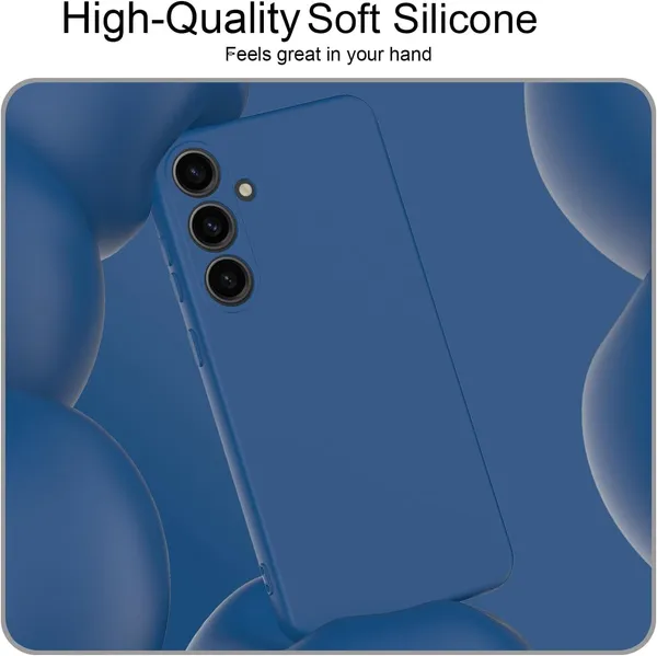 TRUEUPGRADE_Liquid_Silicone_Designed_Back_Case_Cover_for_Samsung_Galaxy_S24_5G_|_Microfiber_Inside_|_Bumper_Back_Cover_Case_for_Samsung_Galaxy_S24_5G_-_Blue