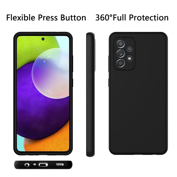 Samsung_Galaxy_A32_4G_Black_Silicone_Protective_Back_Case_Cover