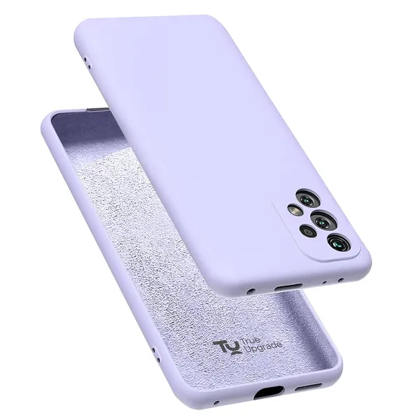 TRUEUPGRADE_Silicone_Back_Case_Cover_Compatible_with_Samsung_Galaxy_A32_4G_Case_Cover_|Raised_Lip_Protection_Back_Case_Cover_for_Samsung_Galaxy_A32_4G_-_Purple