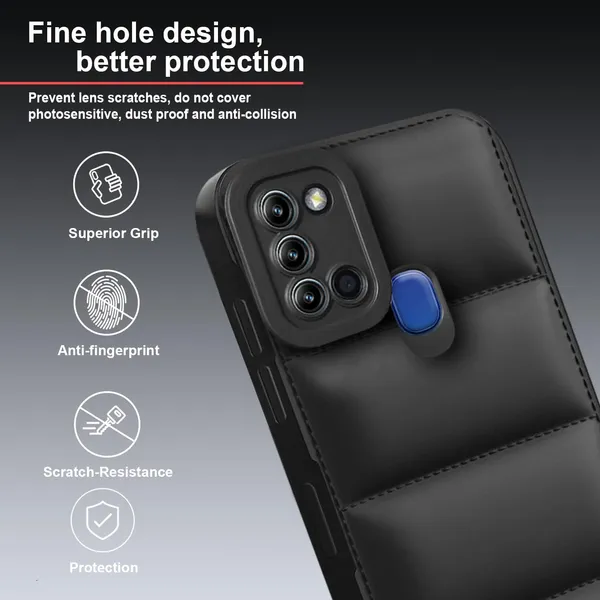 TRUEUPGRADE_Back_Case_Cover_for_Samsung_Galaxy_A21s_|_Compatible_for_Samsung_Galaxy_A21s_Back_Case_Cover_|_Puff_Case_with_Camera_Protection_|Black