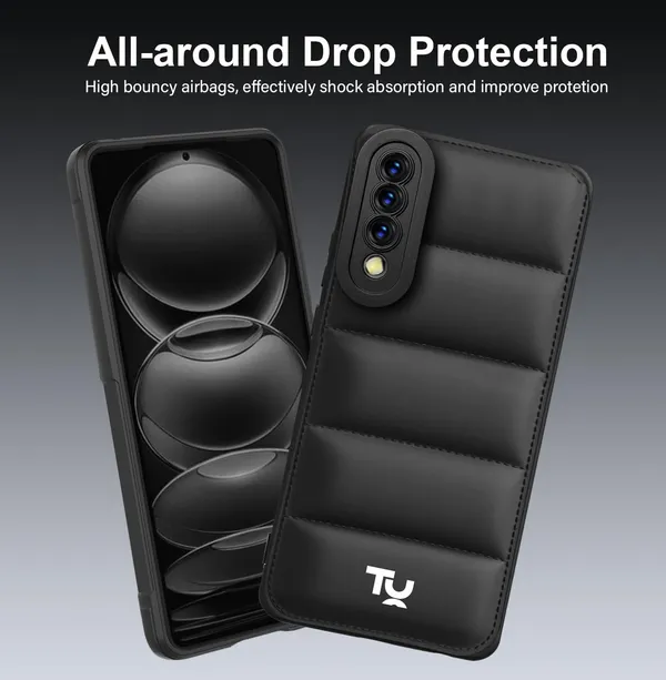 TRUEUPGRADE_Back_Case_Cover_for_Samsung_Galaxy_A50_/_A50s_/_A30s_|_Compatible_for_Samsung_Galaxy_A50_/_A50s_/_A30s_Back_Case_Cover_|_Puff_Case_with_Camera_Protection_|Black