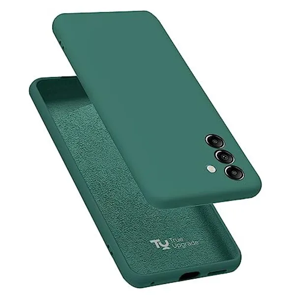 TRUEUPGRADE_Liquid_Silicone_Designed_Back_Case_Cover_for_Samsung_Galaxy_A15_5G_|_Microfiber_Inside_|_Bumper_Back_Cover_Case_for_Samsung_Galaxy_A15_5G_-_Green