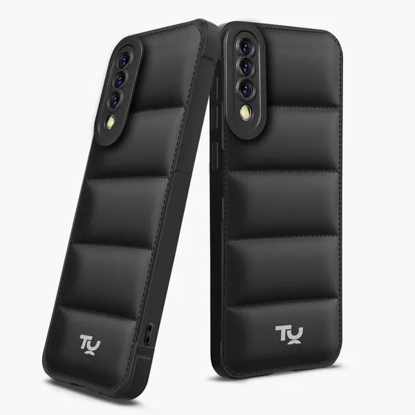 TRUEUPGRADE_Back_Case_Cover_for_Samsung_Galaxy_A50_/_A50s_/_A30s_|_Compatible_for_Samsung_Galaxy_A50_/_A50s_/_A30s_Back_Case_Cover_|_Puff_Case_with_Camera_Protection_|Black