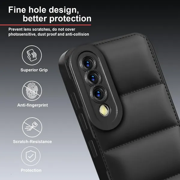 TRUEUPGRADE_Back_Case_Cover_for_Samsung_Galaxy_A50_/_A50s_/_A30s_|_Compatible_for_Samsung_Galaxy_A50_/_A50s_/_A30s_Back_Case_Cover_|_Puff_Case_with_Camera_Protection_|Black