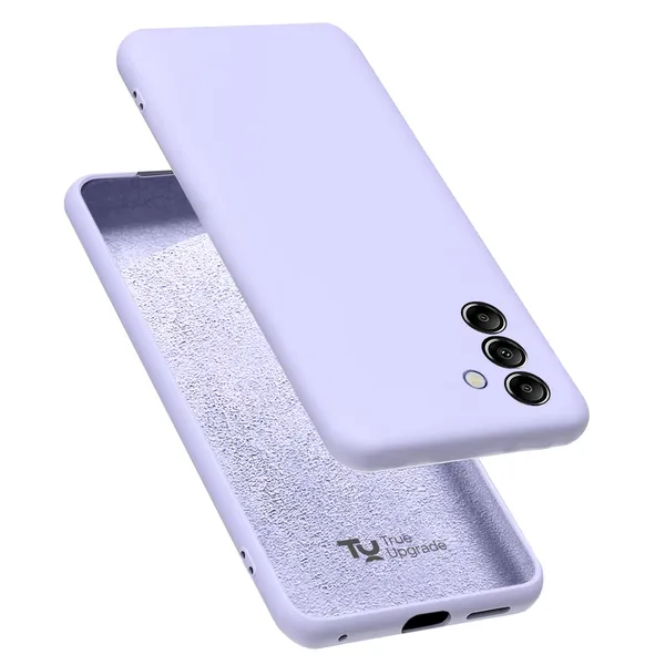 TRUEUPGRADE_Compatible_with_Samsung_Galaxy_F55_|_M55_5G_Back_Cover_Case,_Liquid_Silicone_Cover,_Full_Body_Protective_Cover,_Shockproof,_Slim_Phone_Cover,_Anti-Scratch_Soft_Microfiber_Lining_-_Purple