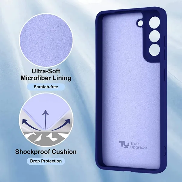 TRUEUPGRADE_Liquid_Silicone_Designed_Back_Case_Cover_for_Samsung_Galaxy_S21_FE_5G_|_Microfiber_Inside_|_Bumper_Back_Cover_Case_for_Samsung_Galaxy_S21_FE_5G_-_Black