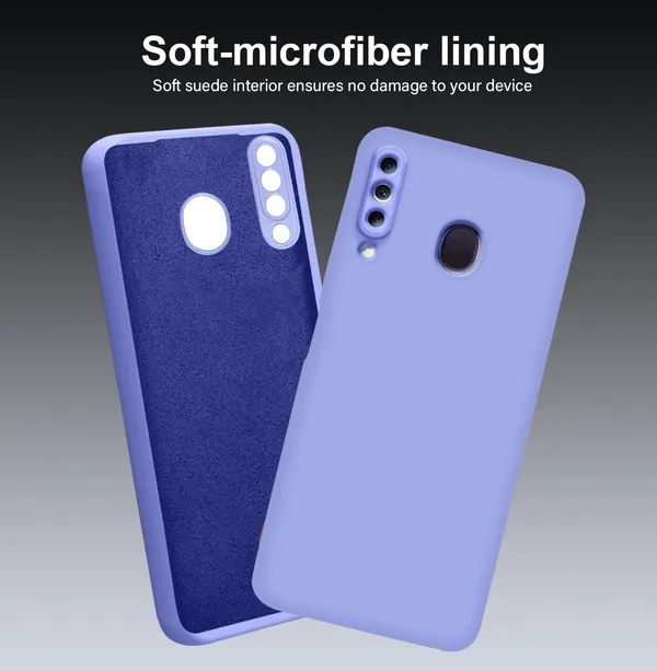 TRUEUPGRADE_Compatible_with_Samsung_Galaxy_M30_Back_Cover_Case,_Liquid_Silicone_Cover,_Full_Body_Protective_Cover,_Shockproof,_Anti-Scratch_Soft_Microfiber_Lining_-_Purple