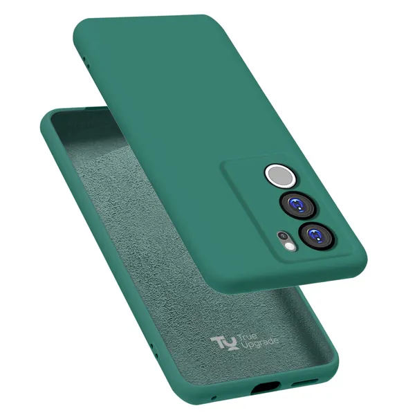 TRUEUPGRADE_Compatible_with_Vivo_V29_/_V29_Pro_5G_Back_Cover_Case,_Liquid_Silicone_Cover,_Full_Body_Protective_Cover,_Shockproof,_Slim_Phone_Cover,_Anti-Scratch_Soft_Microfiber_Lining_-_Green