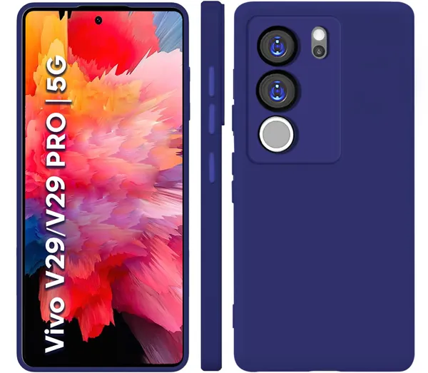 V29_|_V29_Pro_5G_Blue_Silicone_Protective_Back_Case_Cover