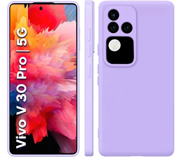 Vivo_V30_|_V30_Pro_5G_Purple_Silicone_Protective_Back_Case_Cover