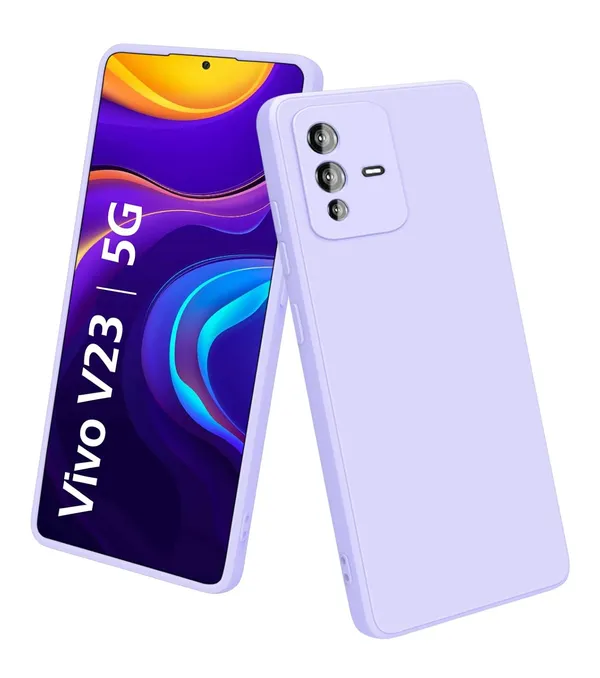 TRUEUPGRADE_Liquid_Silicone_Designed_Case_Cover_for_Vivo_V23_5G_|_Microfiber_Inside_|_360_Degree_Protection_Back_Cover_Case_for_Vivo_V23_5G_-_Purple