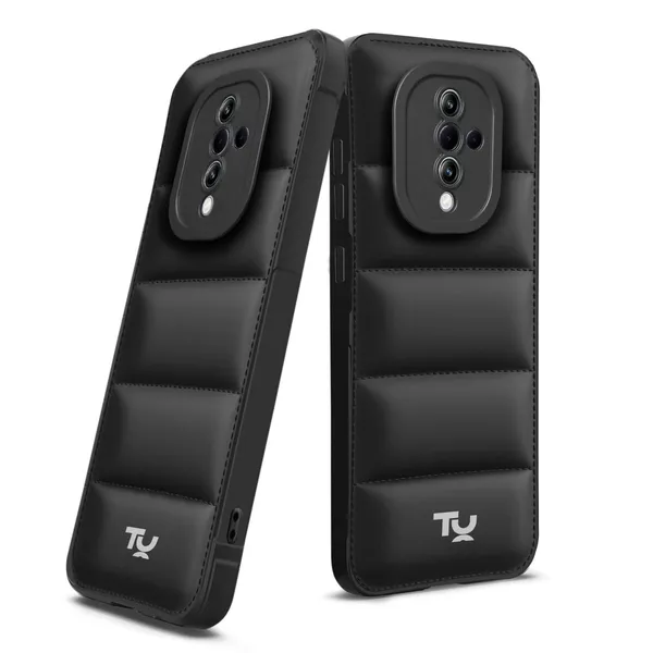 TRUEUPGRADE_Back_Case_Cover_for_Vivo_S1_Pro_|_Compatible_for_Vivo_S1_Pro_Back_Case_Cover_|_Puff_Case_with_Camera_Protection_|Black