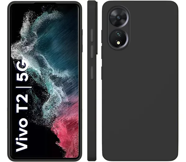 Vivo_T2_5G_5G_Black_Silicone_Protective_Back_Case_Cover