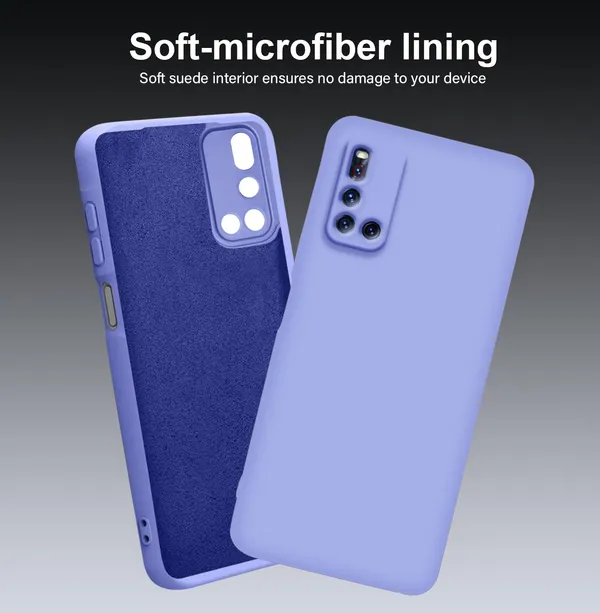TRUEUPGRADE_Liquid_Silicone_Designed_Back_Case_Cover_for_Vivo_V19_5G_|_Microfiber_Inside,_Full_Protection_|_Bumper_Back_Cover_Case_for_Vivo_V19_5G_Purple