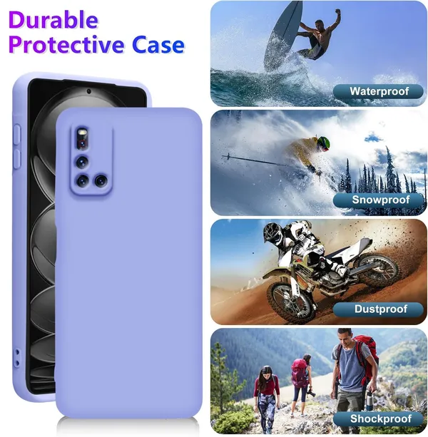 TRUEUPGRADE_Liquid_Silicone_Designed_Back_Case_Cover_for_Vivo_V19_5G_|_Microfiber_Inside,_Full_Protection_|_Bumper_Back_Cover_Case_for_Vivo_V19_5G_Purple