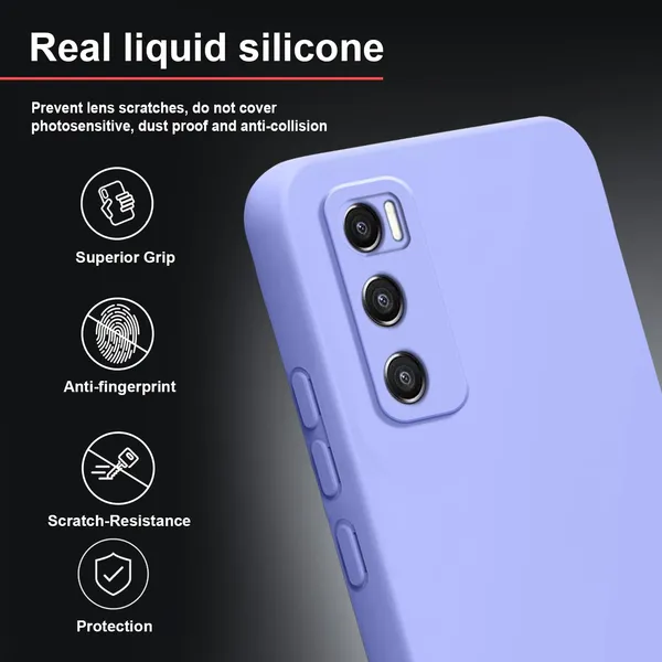 TRUEUPGRADE_Liquid_Silicone_Designed_Back_Case_Cover_for_Vivo_V20_Se|_Microfiber_Inside,_Full_Protection_|_Bumper_Back_Cover_Case_for_Vivo_V20_Se_Purple