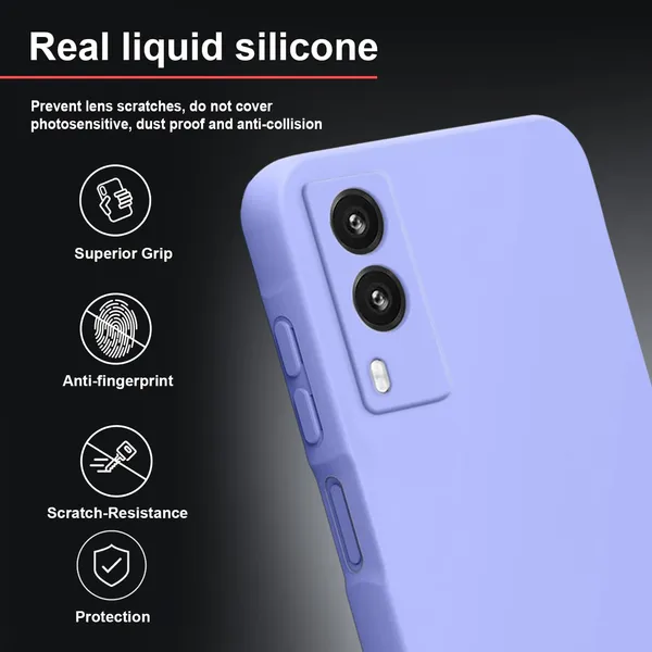 TRUEUPGRADE_Liquid_Silicone_Designed_Back_Case_Cover_for_Vivo_V21e_5G_|_Microfiber_Inside,_Full_Protection_|_Bumper_Back_Cover_Case_for_Vivo_V21e_5G_Purple
