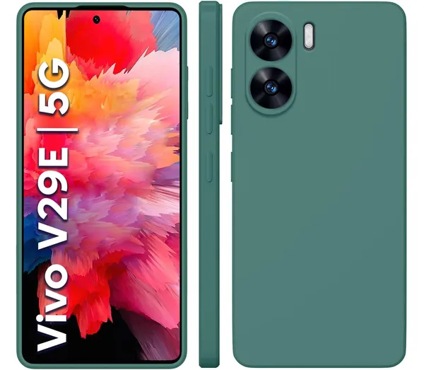 Vivo_V29E_5G_Green_Silicone_Protective_Back_Case_Cover