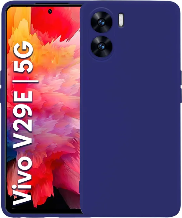 Vivo_V29E_5G_Blue_Silicone_Protective_Back_Case_Cover