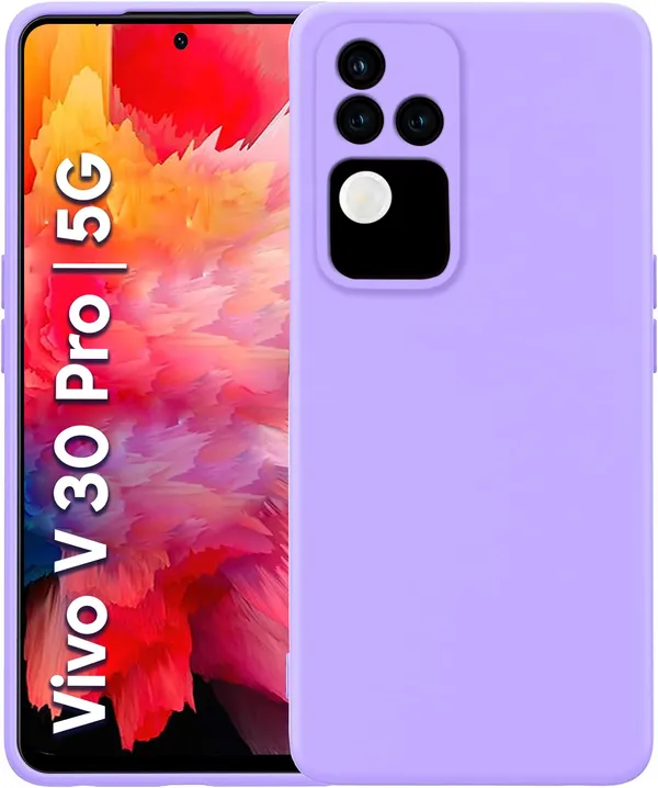 Vivo_V30_|_V30_Pro_5G_Purple_Silicone_Protective_Back_Case_Cover