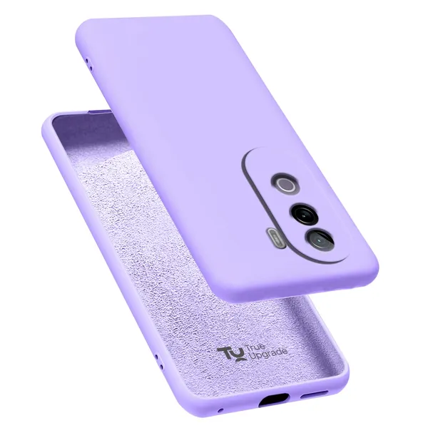 Iqoo_Z9S_5G_|_Vivo_V40E_5G_Purple_Silicone_Protective_Back_Case_Cover