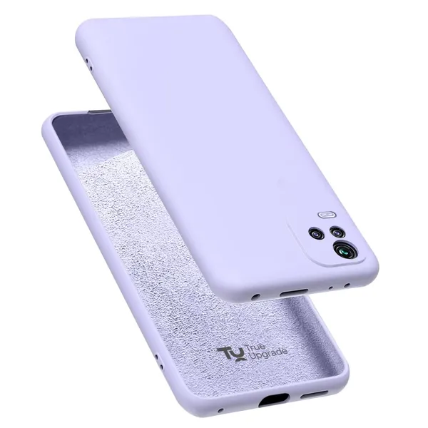 TRUEUPGRADE_Liquid_Silicone_Designed_Case_Cover_for_Vivo_Y21_/_Vivo_Y21s_/_Vivo_Y33s_|_Microfiber_Inside_|Back_Cover_Case_for_Vivo_Y21_/_Vivo_Y21s_/_Vivo_Y33s_-_Purple