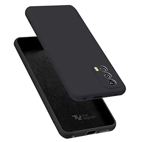Vivo_Iqoo_Z5_5G_Black_Silicone_Protective_Back_Case_Cover