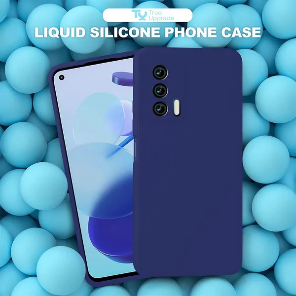 Vivo_Iqoo_Z5_5G_Blue_Silicone_Protective_Back_Case_Cover